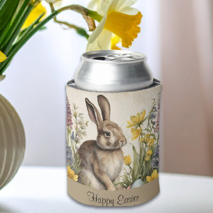 Porta-lata Ovo Floral do Coelho da Páscoa