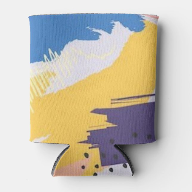 Porta-lata padrão abstrato (Frente)