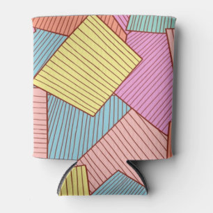 Porta-lata padrão abstrato