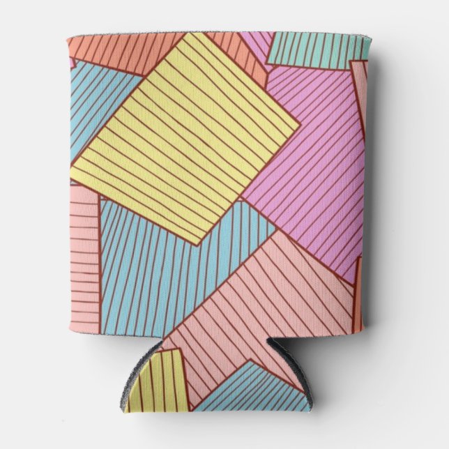 Porta-lata padrão abstrato (Frente)