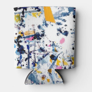 Porta-lata padrão abstrato