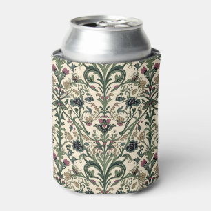 Porta-lata Padrão Art Nouveau Floral de William Morris Compto