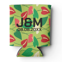 Padrão colorido de flores flamingas