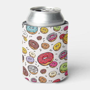 Porta-lata Padrão contínuo de Donuts