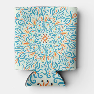 Porta-lata Padrão de Azulejo cerâmico de abstrato