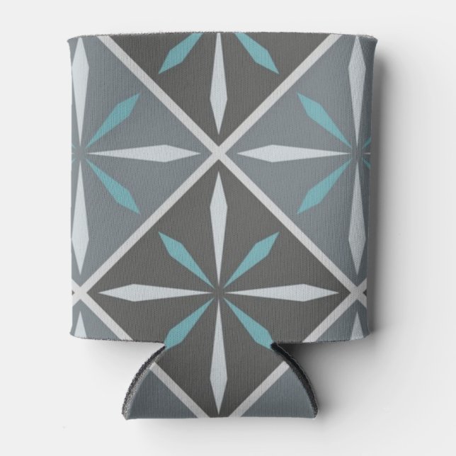 Porta-lata Padrão de azulejos cerâmicos (Frente)