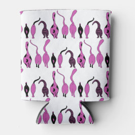 Porta-lata Padrão de Bumbum de Gato Roxo