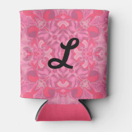 Porta-lata Padrão de Caleidoscópio Rosa Médio #1