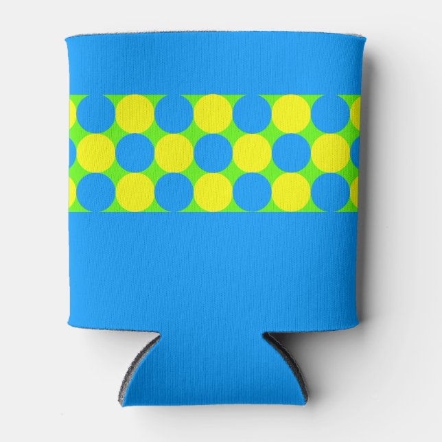 Porta-lata Padrão de Círculos (Frente)