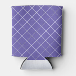 Porta-lata Padrão de diamante roxo