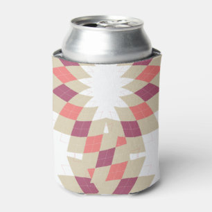 Porta-lata Padrão de espiral de diamante