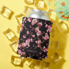 Porta-lata Padrão de Flor de Cerejeira Sakura