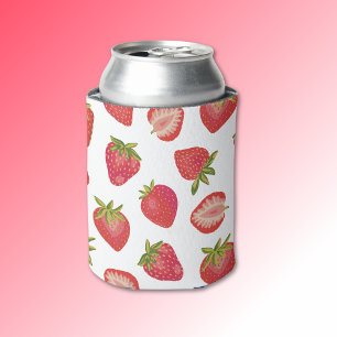 Porta-lata Padrão de Fruta Morango