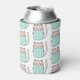 Porta-lata Padrão de gato gatinho gatinha