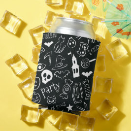 Porta-lata Padrão de Halloween 1