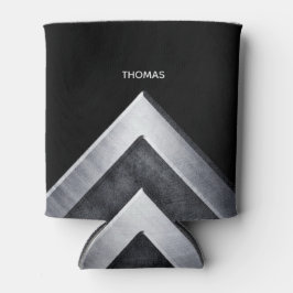 Porta-lata Padrão de metal elegante