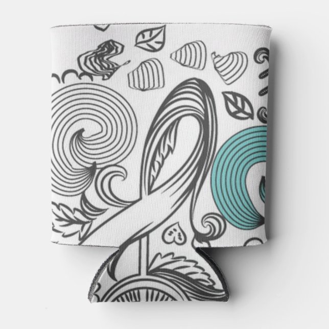 Porta-lata Padrão de música (Frente)