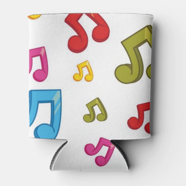 Porta-lata Padrão de música (Frente)