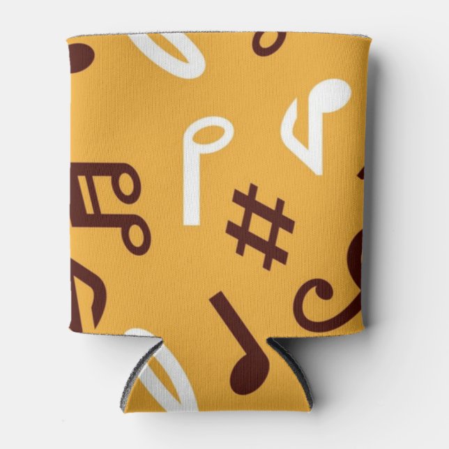 Porta-lata Padrão de música (Frente)