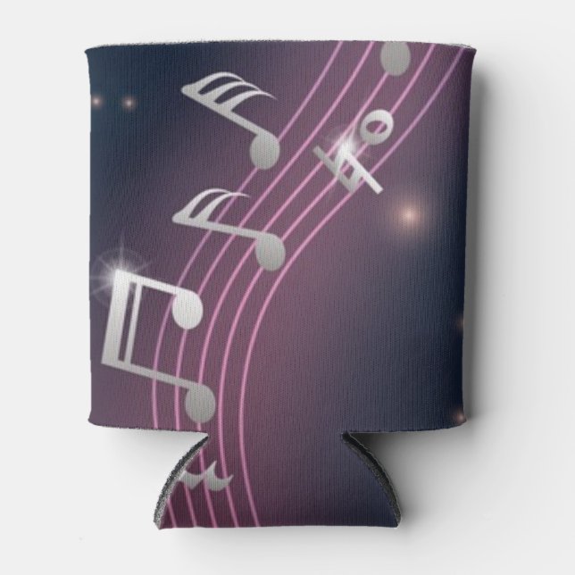 Porta-lata Padrão de música (Frente)