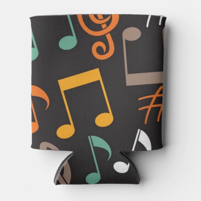 Porta-lata Padrão de música (Frente)