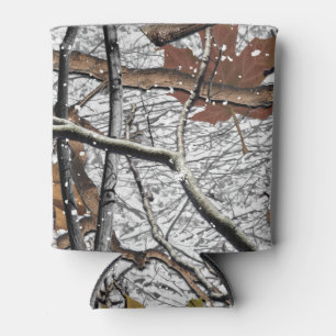 Porta-lata Padrão de Neve da Camouflage 2