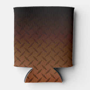 Porta-lata Padrão de Placa de Diamante Preto a Cobre