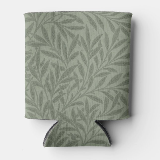 Porta-lata Padrão de Salgueiro William Morris Antigo Verde Sa (Frente)
