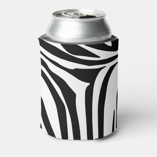 Porta-lata Padrão de zebra (Can Back)