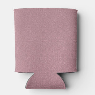 Porta-lata padrão delicado monocromático rosa