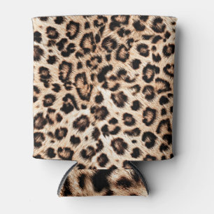 Porta-lata Padrão Design de Leopardo: Elegância Selvagem.