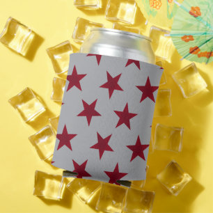 Porta-lata Padrão Estrelas Douradas 11