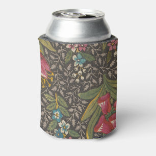 Porta-lata Padrão Floral Antigo Toile de Jouy Francês