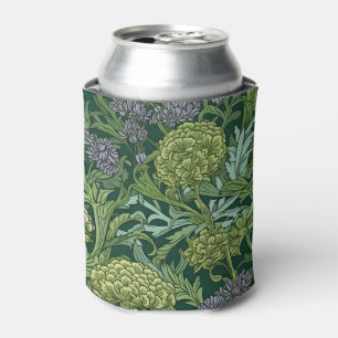 Porta-lata Padrão floral contínuo no estilo de William Morris