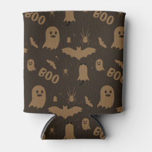 Porta-lata Padrão Fofo de Halloween Boo