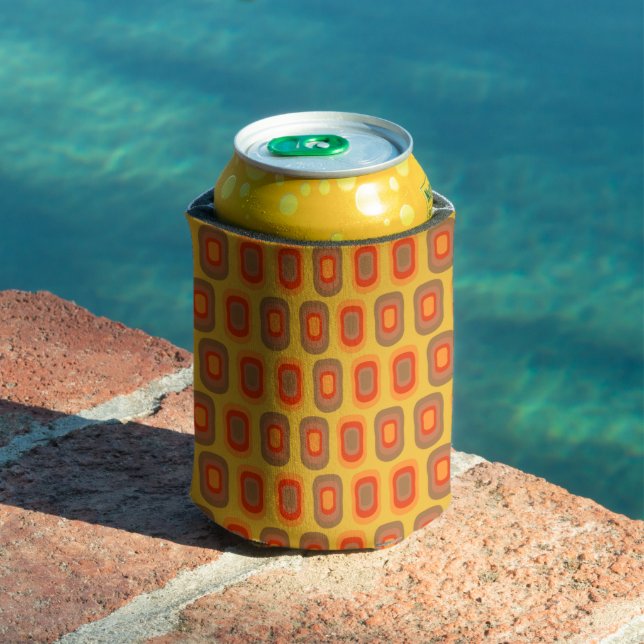 Porta-lata Padrão Inspirado em Retro (Piscina in situ)