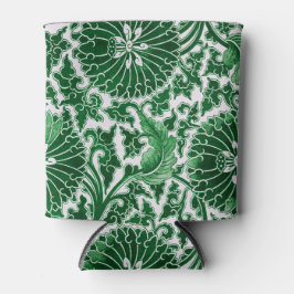 Porta-lata Padrão Ornamental Ornamental Vintage Green