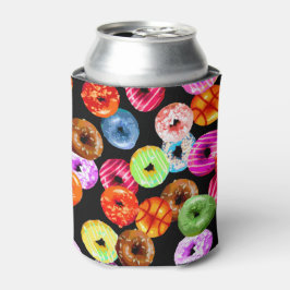 Porta-lata Padrão perfeito do Rosquinha + seu backgr. & ideia