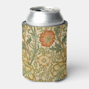 Porta-lata Padrão Rosa e Rosa Vintage de William Morris