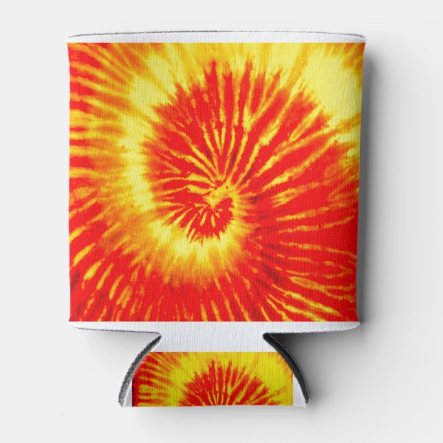 Porta-lata Padrão Tie Dye (Frente)