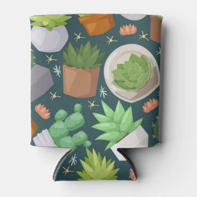 Porta-lata Padrão vegetal (Frente)