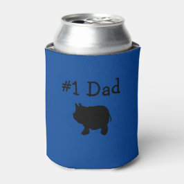 Porta-lata pai 1, Mini Porco Preto