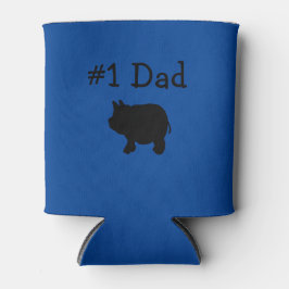 Porta-lata pai 1, Mini Porco Preto