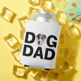 Porta-lata Pai Cachorro, Foto Personalizada Presente de Pai P