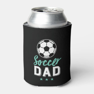 Porta-lata Pai de futebol orgulhoso padre do jogador de futeb