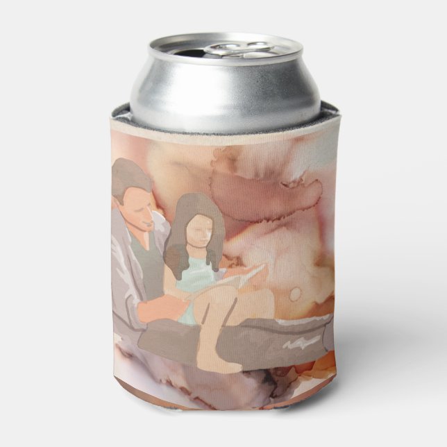 Porta-lata PAI E FILHA LER TEMPO Fresco (Can Front)