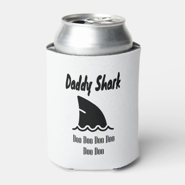 Porta-lata Pai Shark Doo Doo Trendy Cartilha (Can Front)