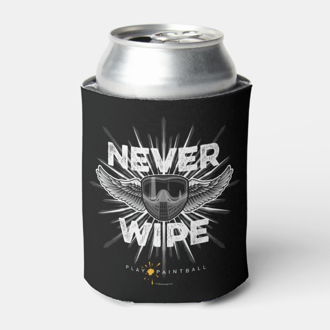 Porta-lata Paintball Never Wipe (Can Front)
