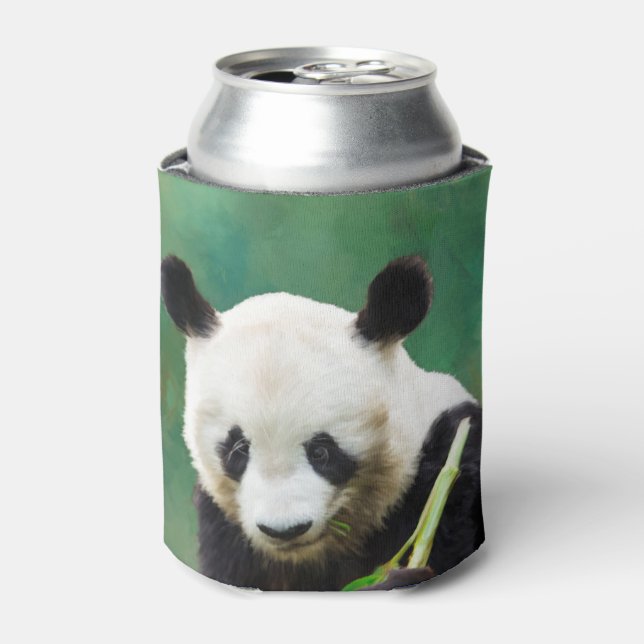 Porta-lata Painting Panda Bear Long Hui (Can Front)