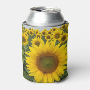 Porta-lata País de Colheita de Flor Amarelo